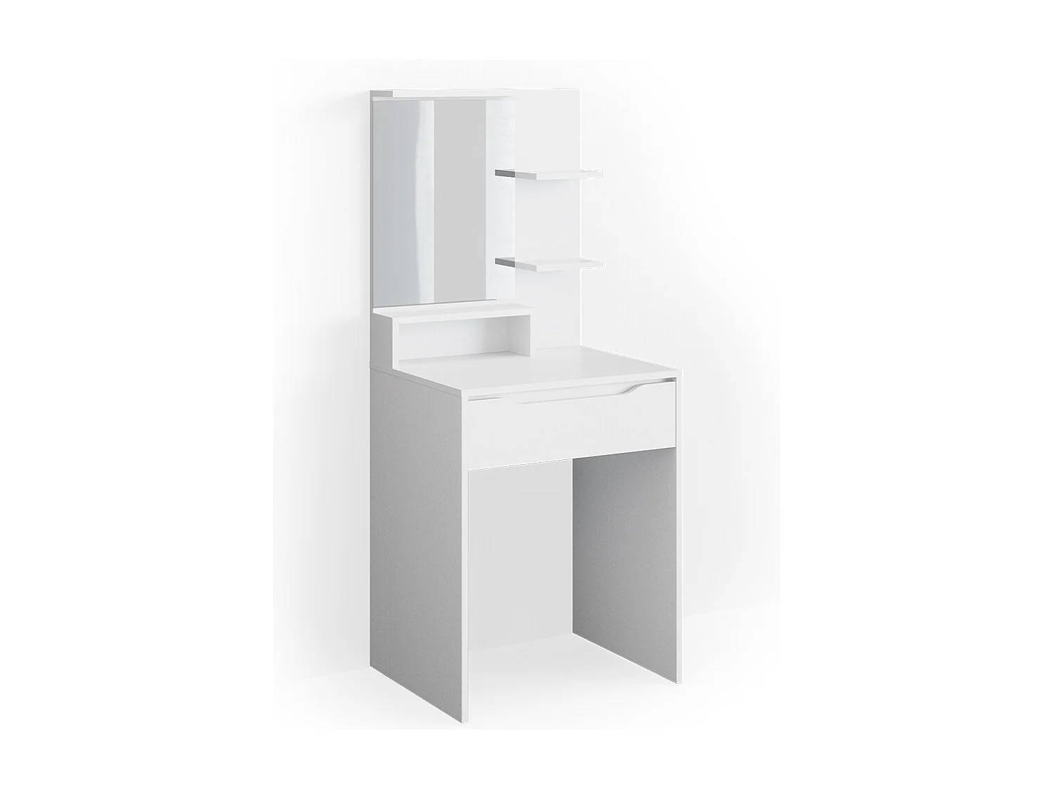 Tocador blanco 60x48x142.7 ruben