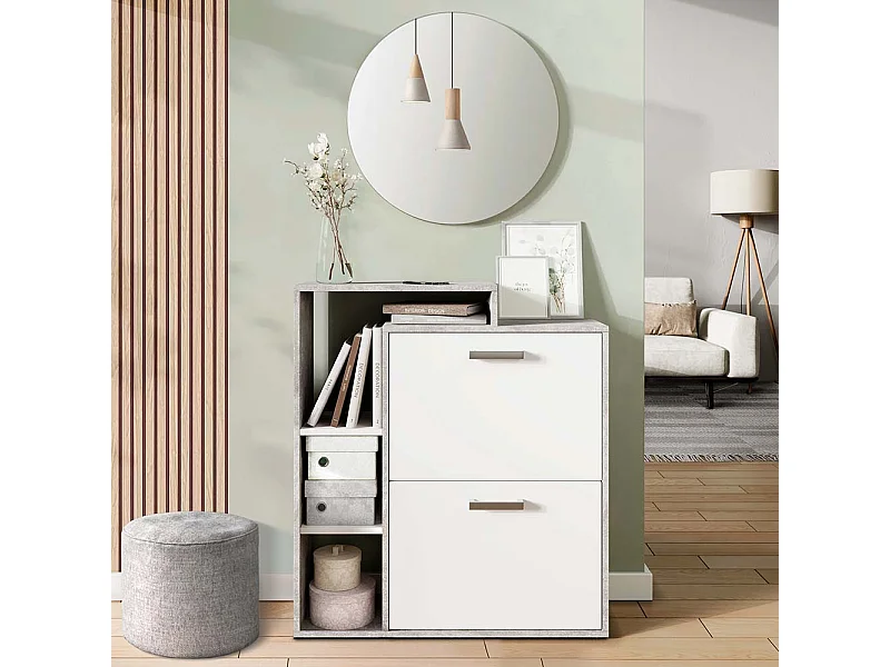 Schuhkipper beton 80x25x90 orlando