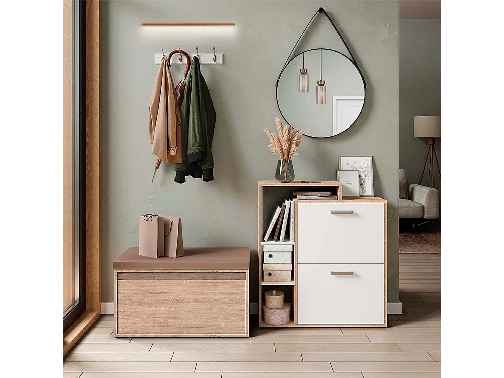 Meuble à chaussure sonoma 80x39x90 orlando