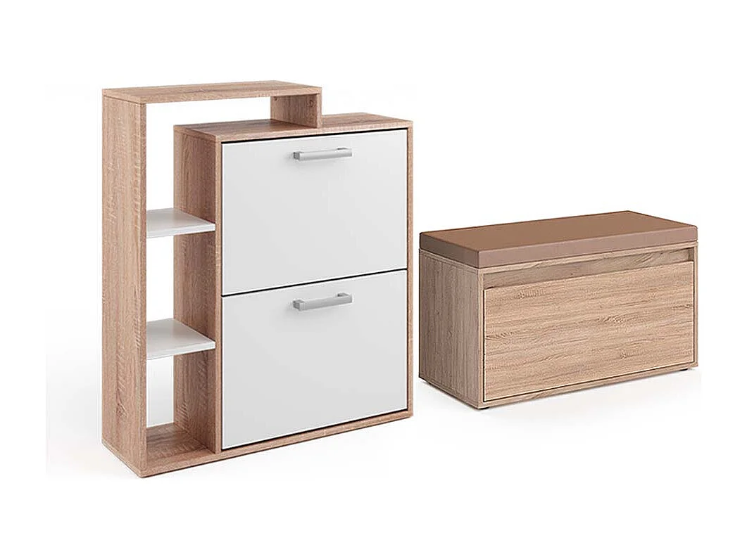 Meuble à chaussure sonoma 80x39x90 orlando