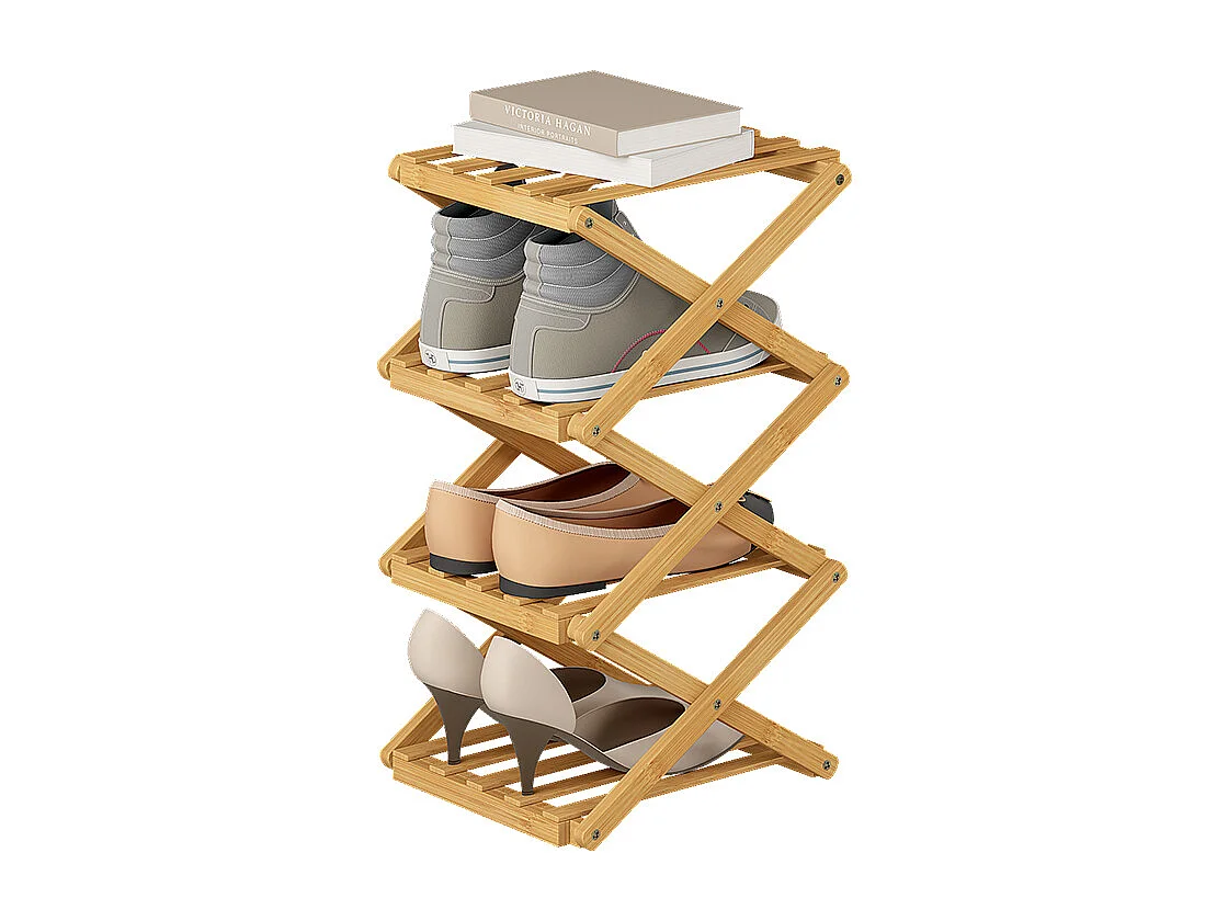 Shoe cabinet bamboo 26x26.5x52 ziggy