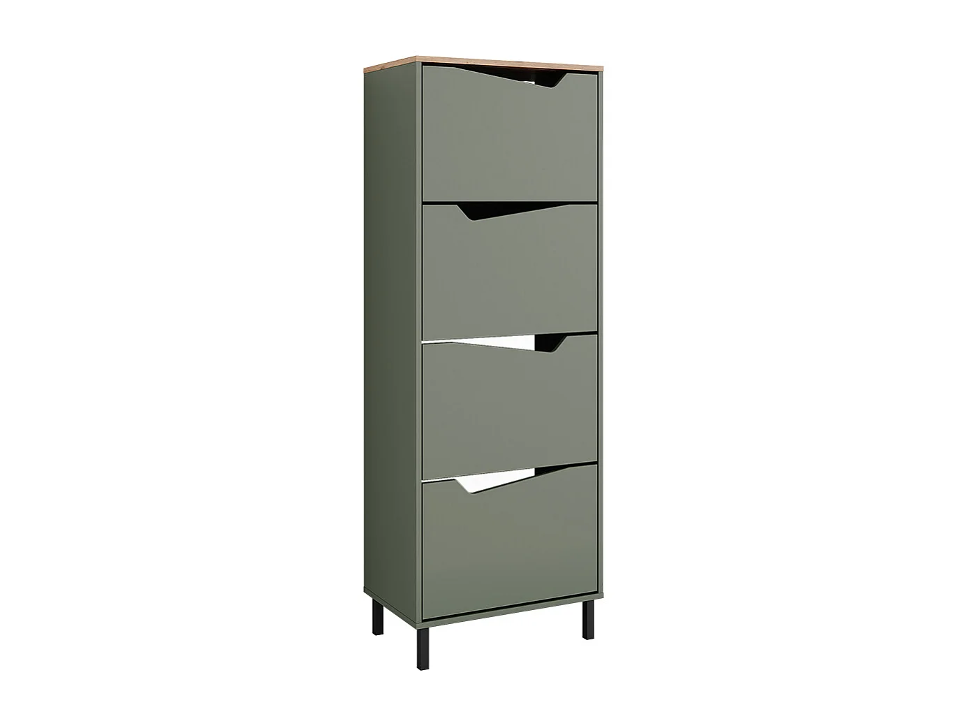 Shoe tipper green/artisan 60x38x167.4 marelle