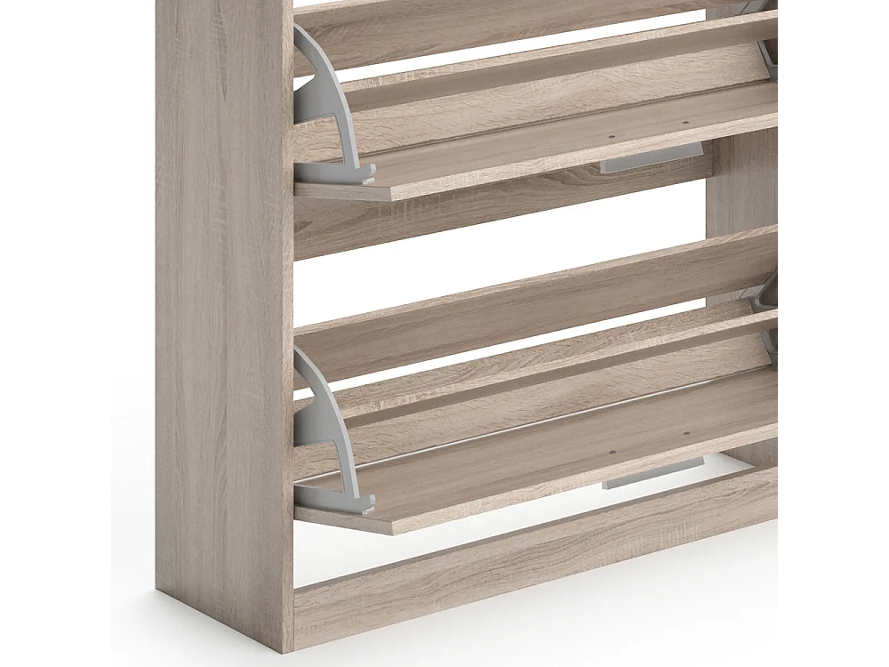 Meuble à chaussure sonoma 89x27x104 alex