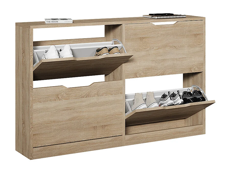 Benne à chaussures sonoma 116.6x22x72.5 luca