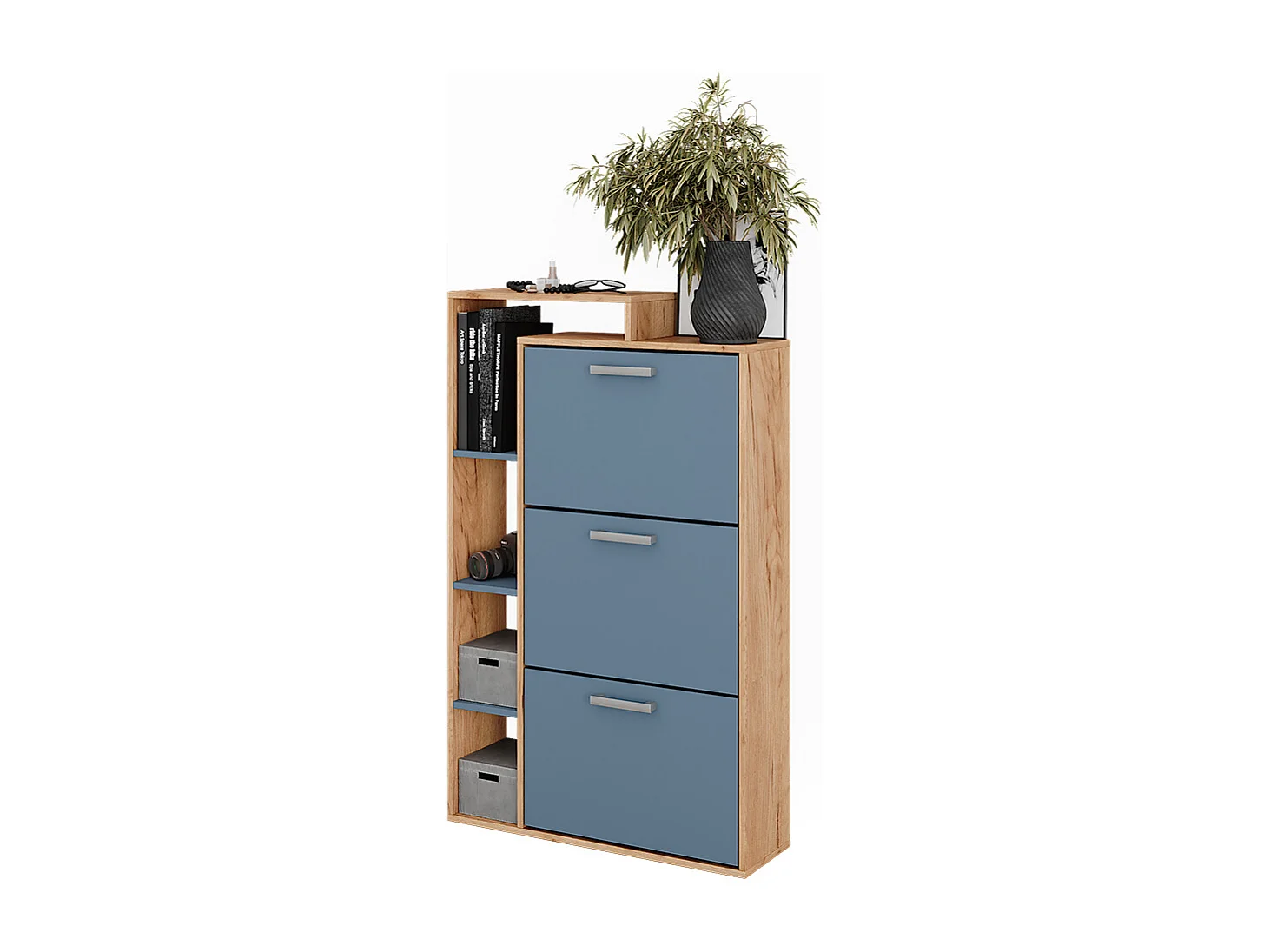 Shoe tipper goldkraft oak/blue 80x24.2x128.3 orlando