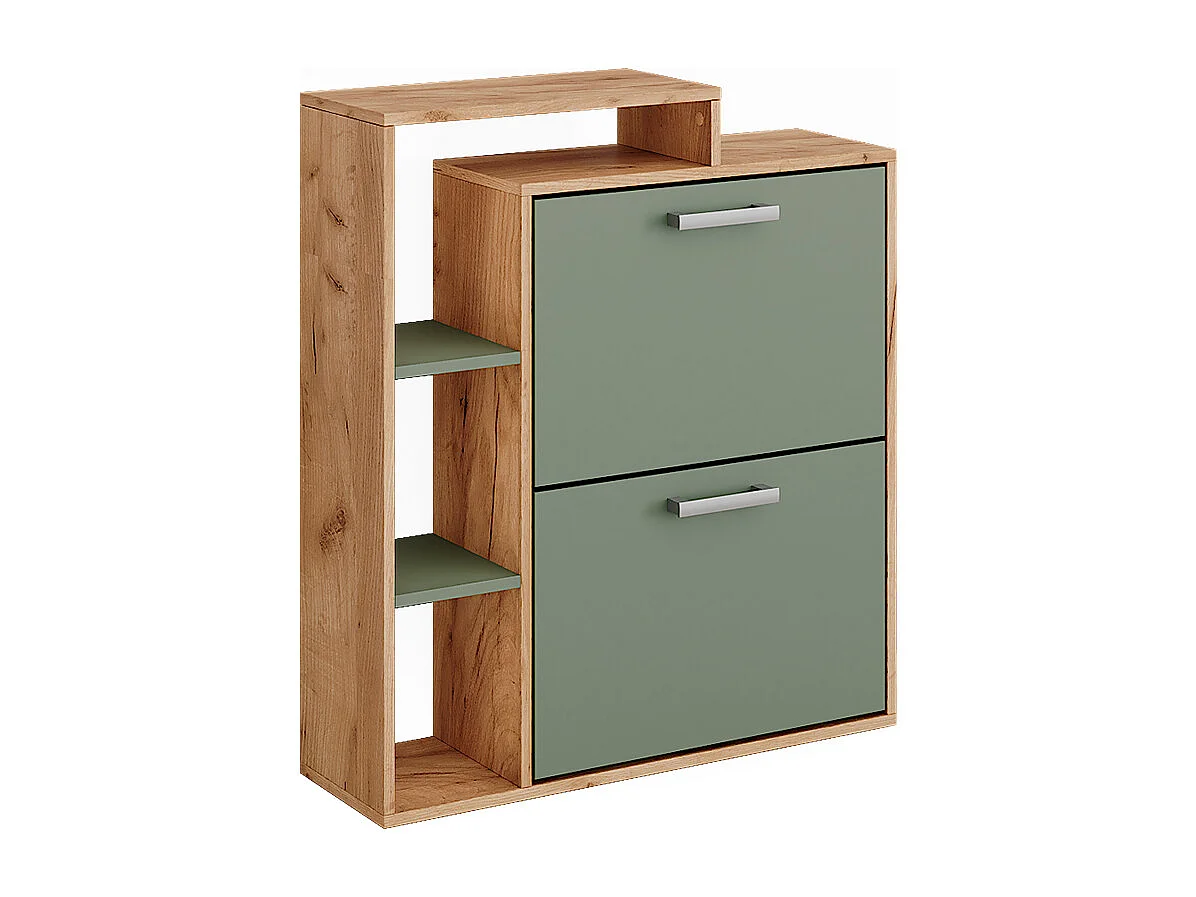 Scarpiera goldkraft rovere/verde 80x24.2x90 orlando