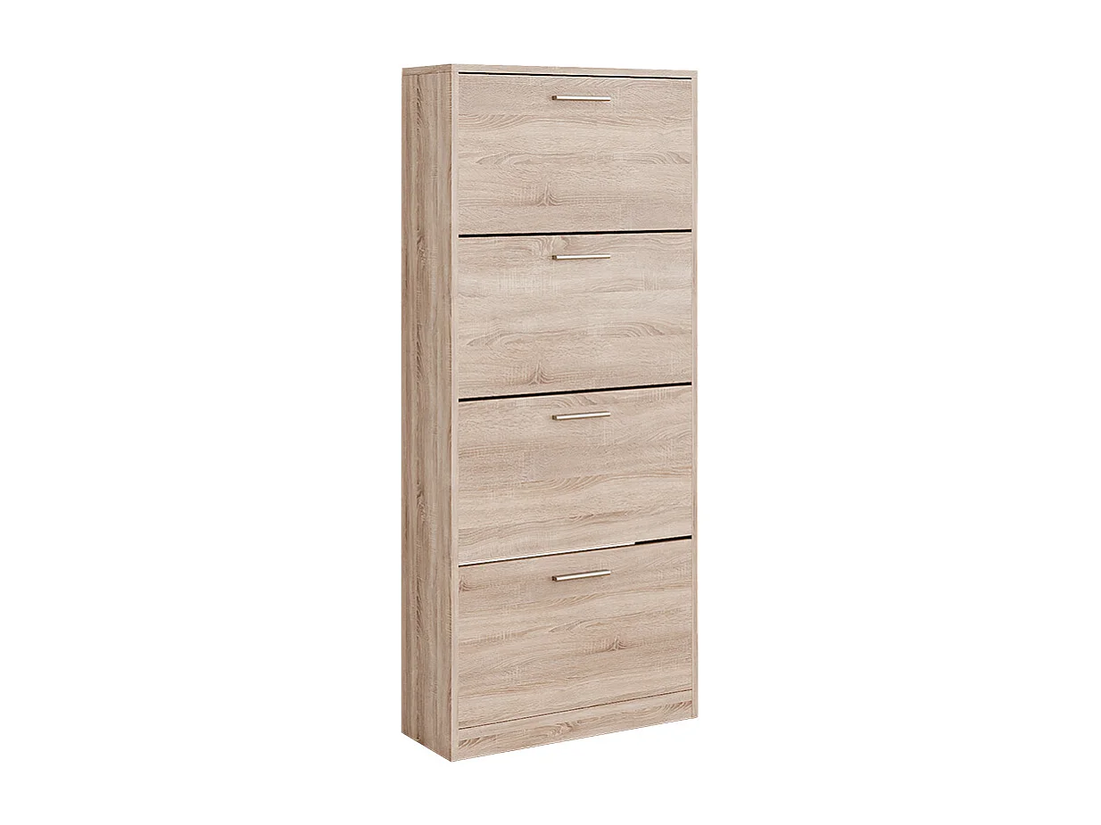 Meuble à chaussure sonoma 59x22x137 gizmo