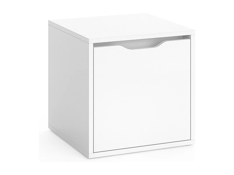 Banc pour chaussures blanc 40x40x40.6 ruben