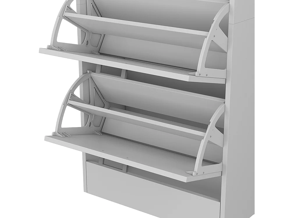 Schoenklaprek wit 63x24x150 gregor