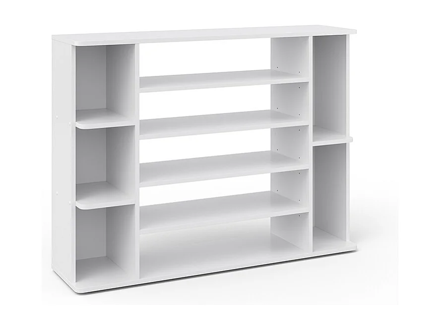 Armoire à chaussures blanc 116.2x30.1x87.4 levin