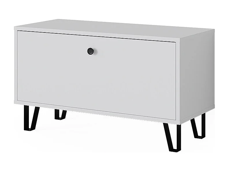 Banc à chaussures blanc 80x35.1x46 siri