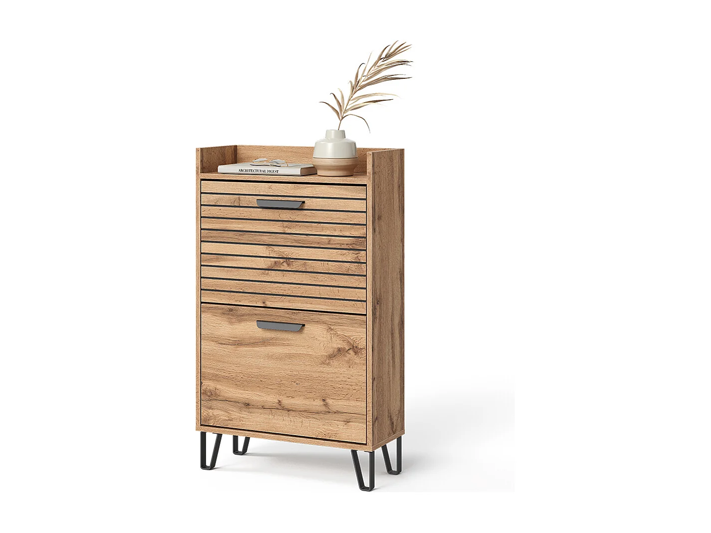 Schuhkipper eiche wotan 59.8x25x100 amber