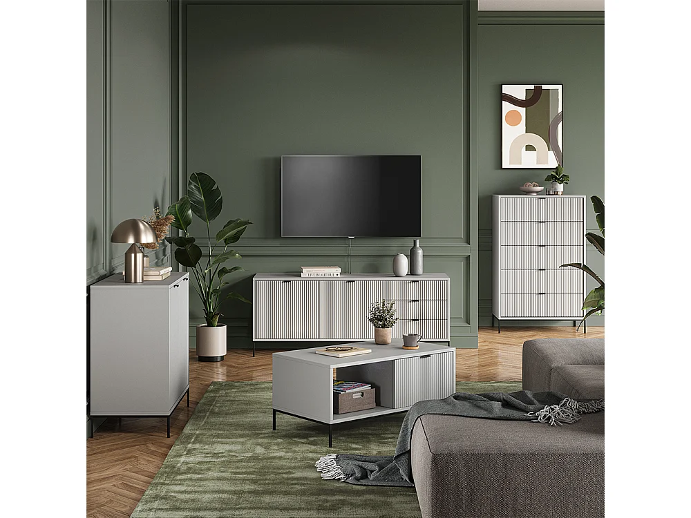Banc pour chaussures gris 100x40x45 eliza