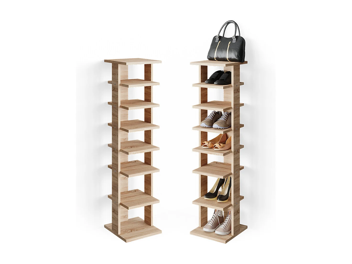 Armoire à chaussures sonoma 26.7x27.7x110 sara