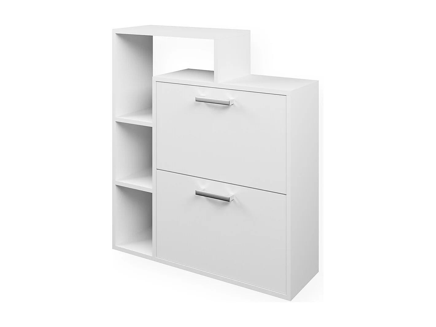 Scarpiera da ingresso bianco 24.5x80x90 orlando