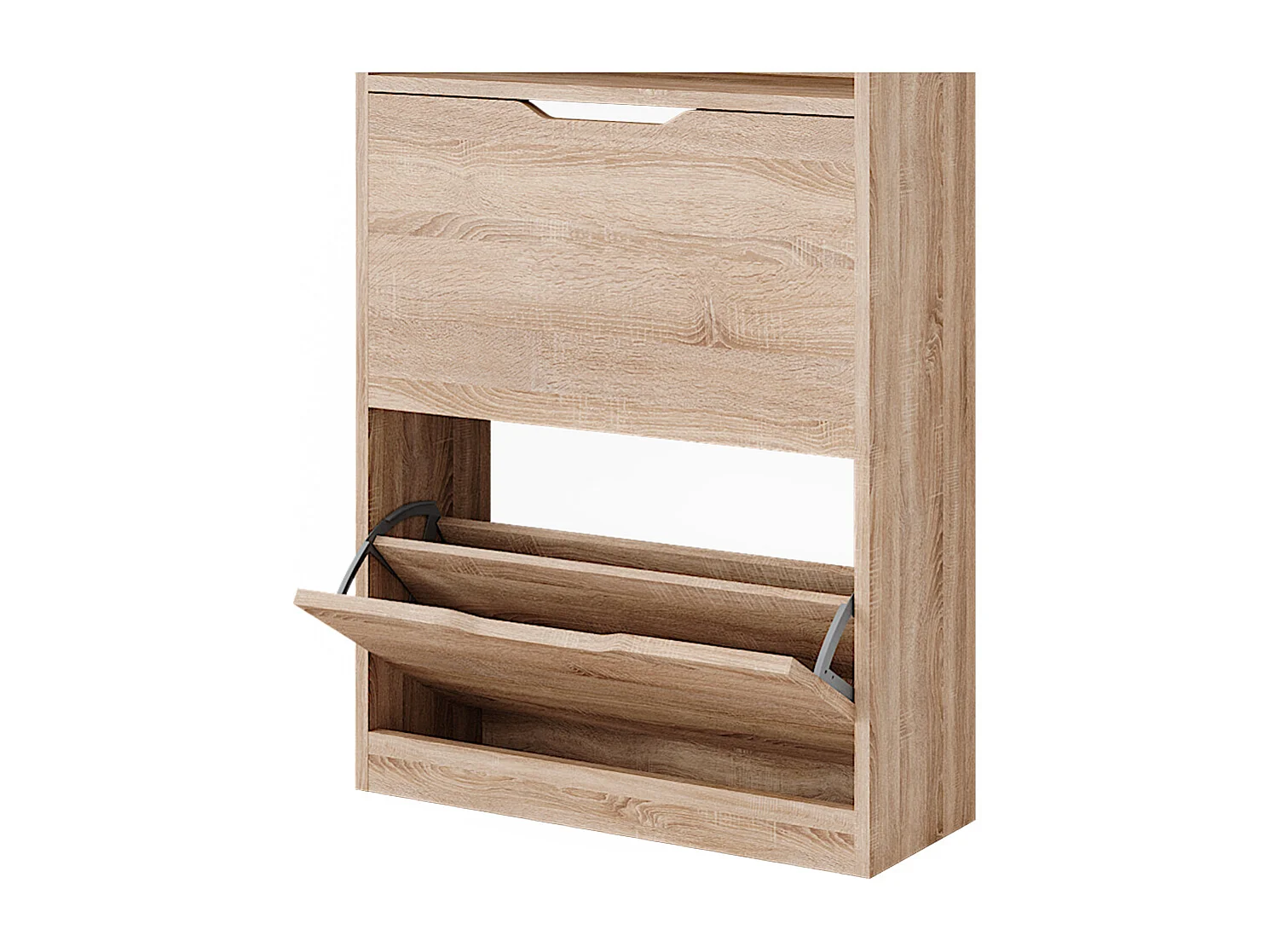 Mueble zapatero sonoma 59x22x89.5 luca