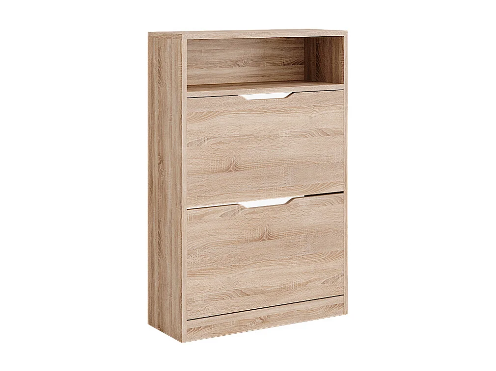 Meuble à chaussure sonoma 59x22x89.5 luca