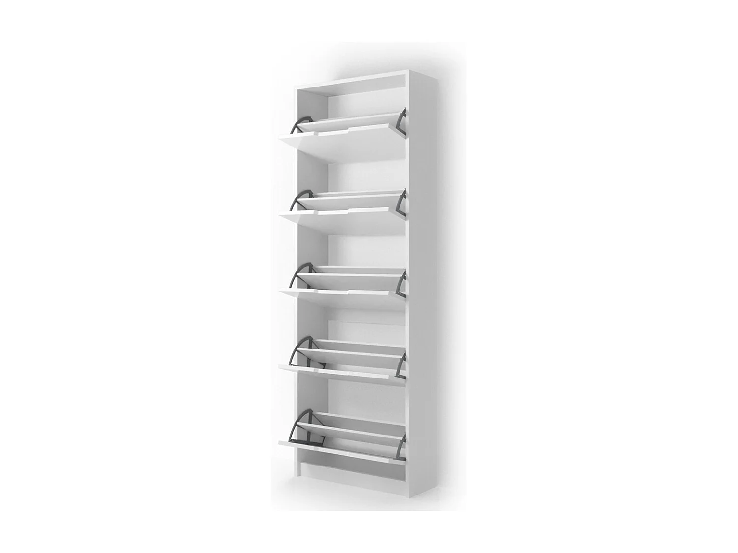 Armoire à chaussures blanc 22x59x169 luca