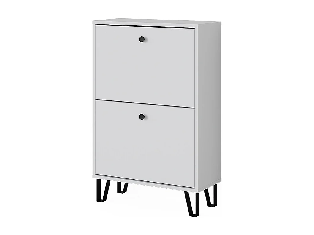 Benne à chaussures blanc 60x26x92 siri