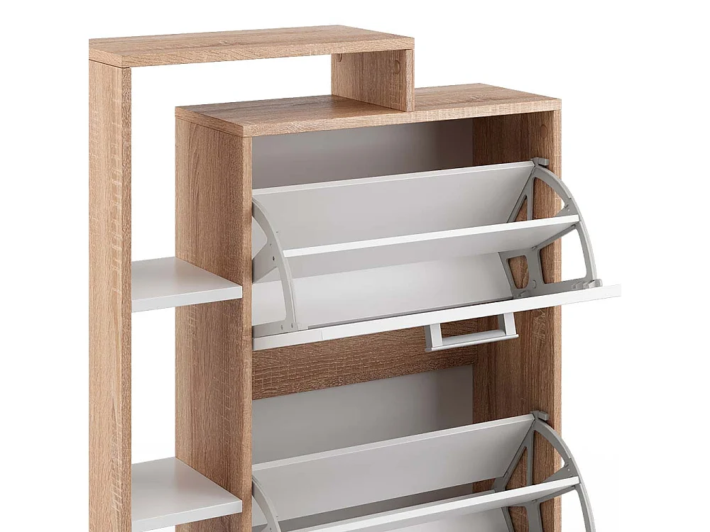 Meuble à chaussure sonoma 80x25x90 orlando