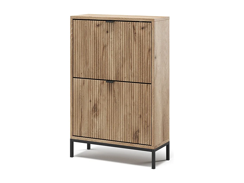 Benne à chaussures chêne viking 60x24x92 eliza