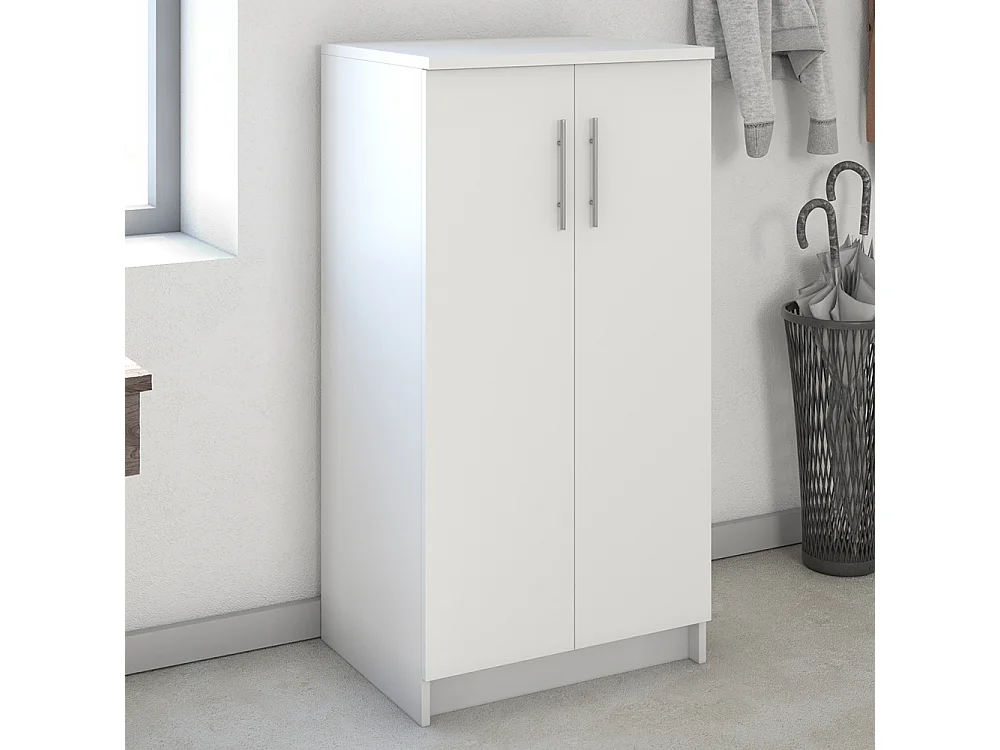 Schuhschrank weiß 56x40x108 dalia