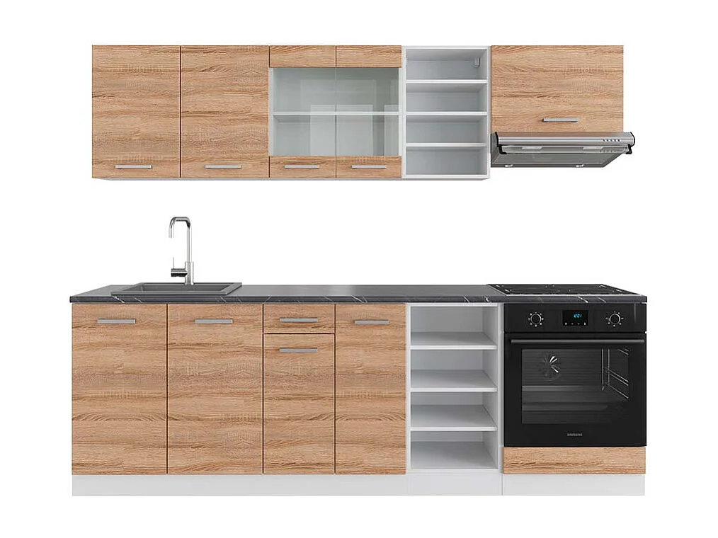 Cuisine sonoma/blanc 240x60x81.6 r-line