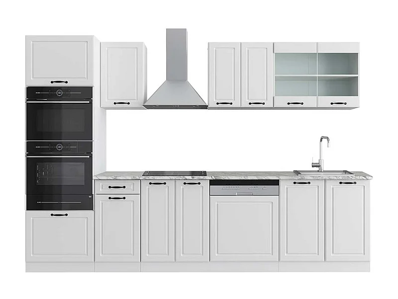 Cuisine blanc campagne/blanc 300x60x81.6 r-line