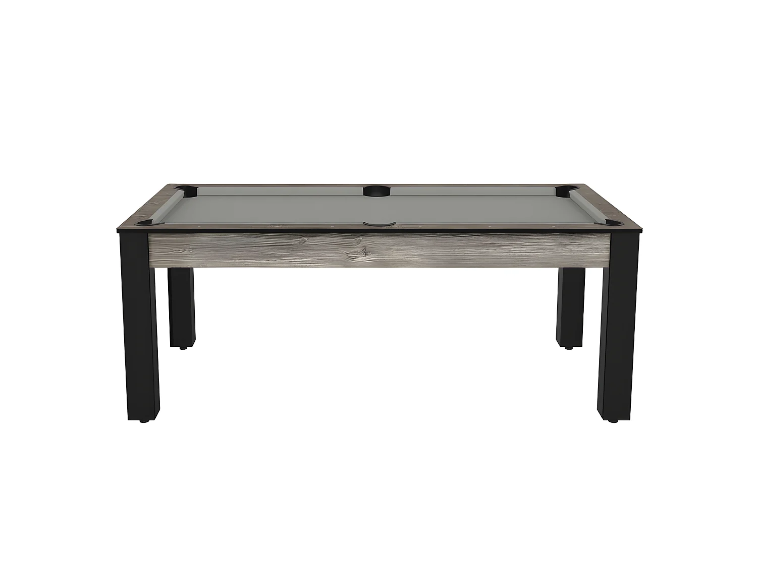 Table de Billard Convertible "Oregon" 213cm Gris