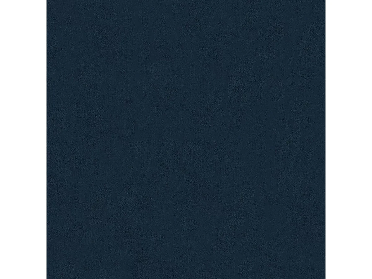 Canapé d'angle convertible 4 places en velours bleu WILSON