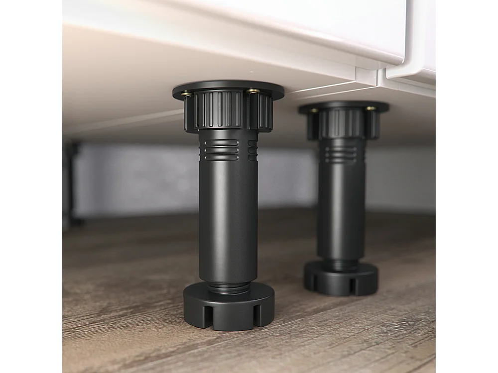 Zabudowa kuchenna biały wysoki połysk/biały 270x46x81.6 optima