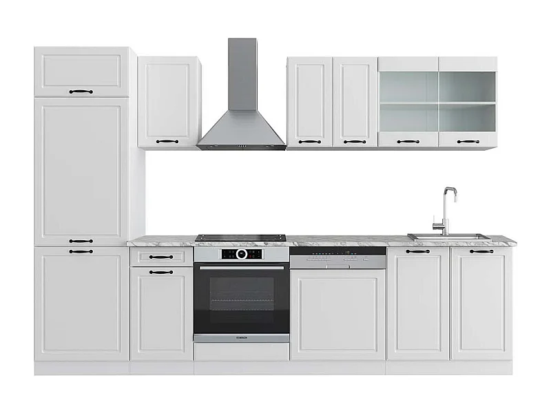 Cuisine blanc campagne/blanc 300x60x81.6 r-line