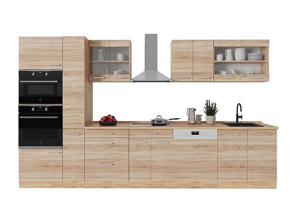 Cuisine complète  sonoma/chêne doré 350x60x81.6 r-line