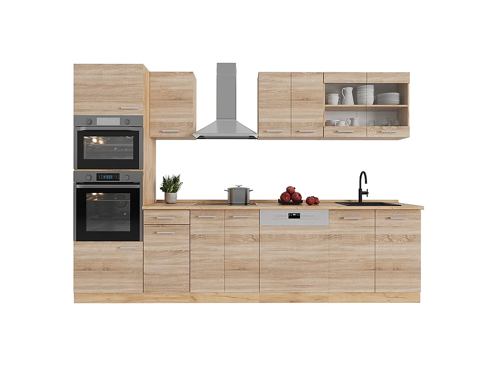 Cuisine sonoma/chêne doré 300x60x81.6 r-line