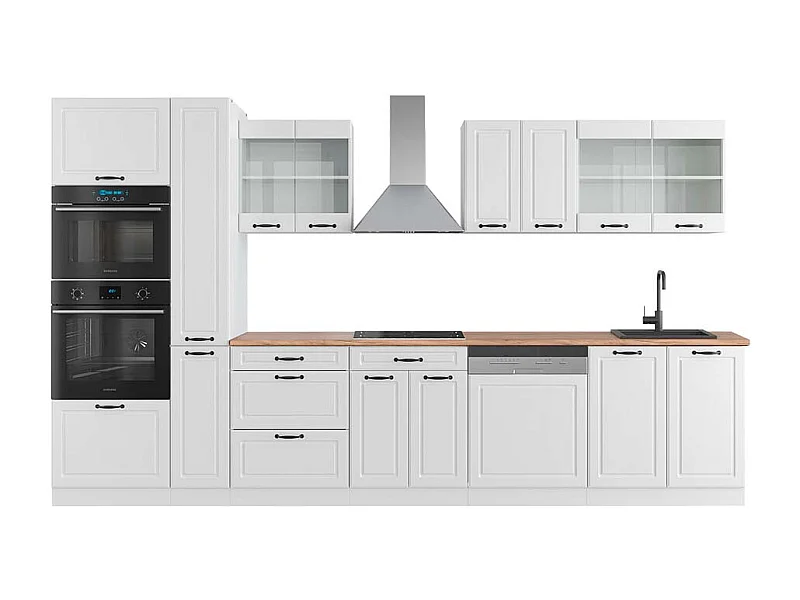 Ligne de cuisine blanc campagne/blanc 350x60x81.6 r-line