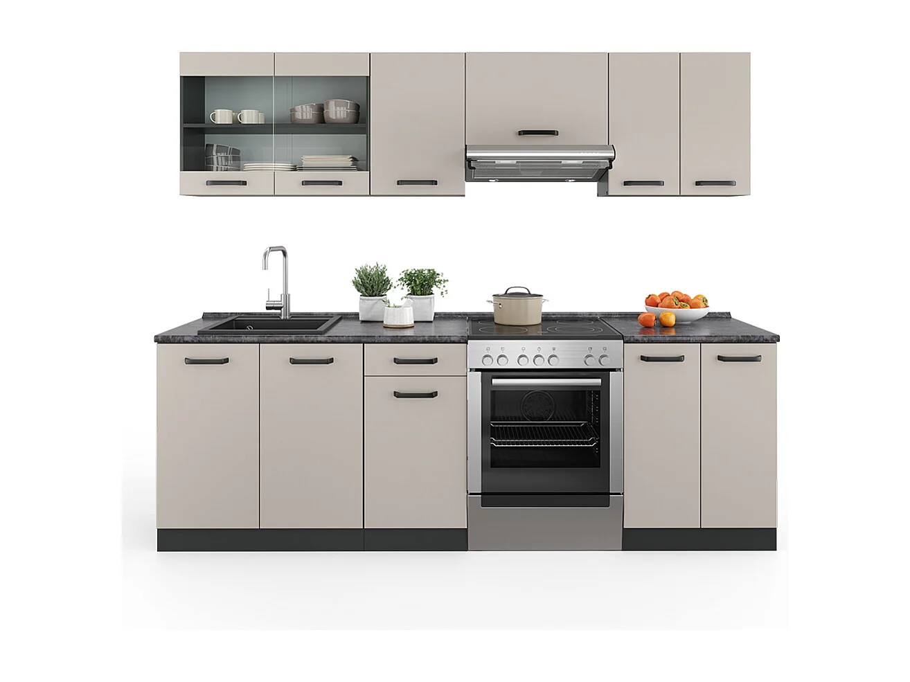 Mobile da cucina cachemire 240x60x81.6 r-line