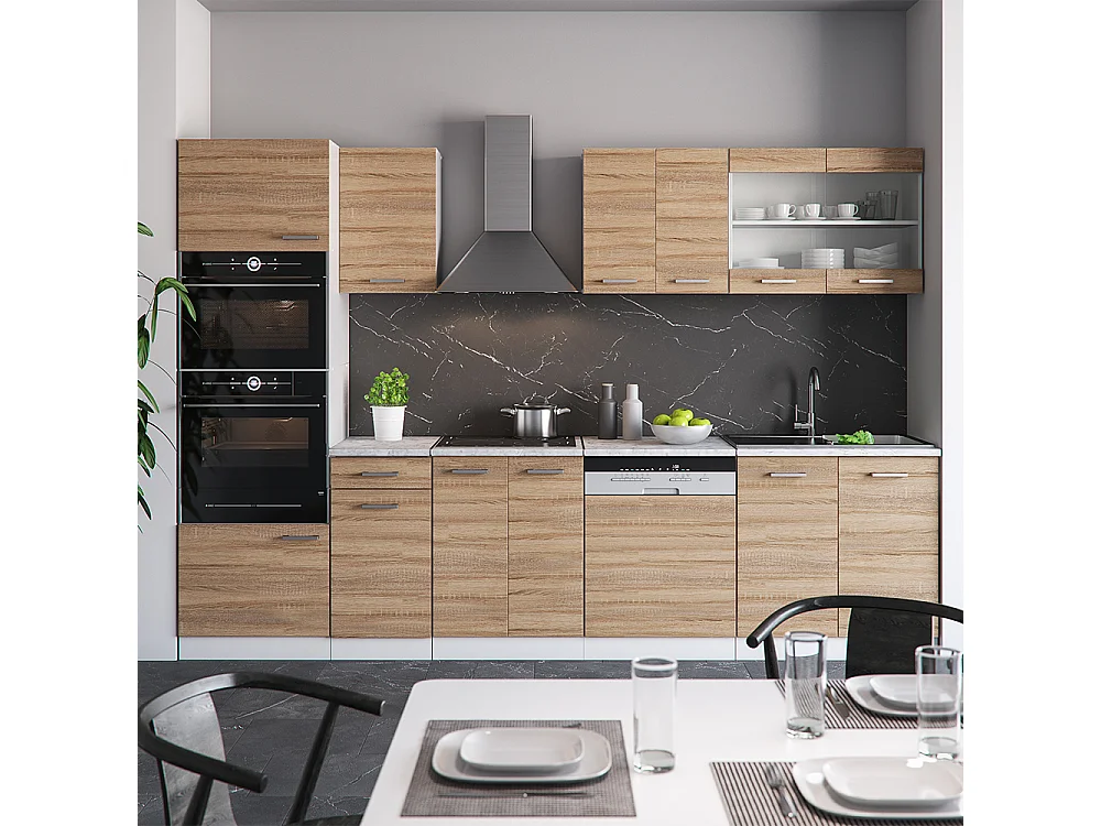 Cuisine sonoma/blanc 300x60x81.6 r-line