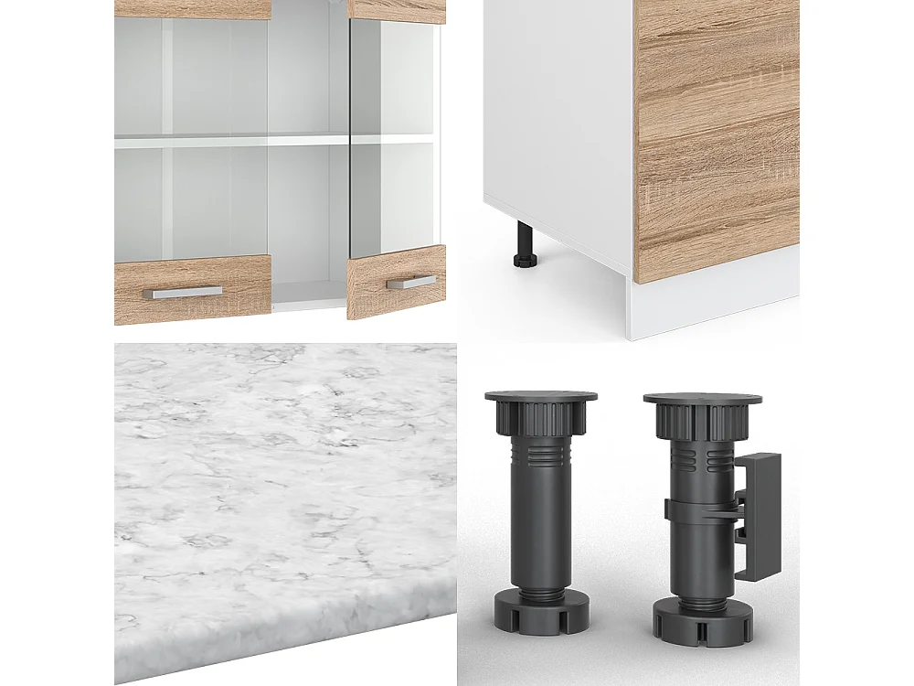 Cuisine sonoma/blanc 300x60x81.6 r-line