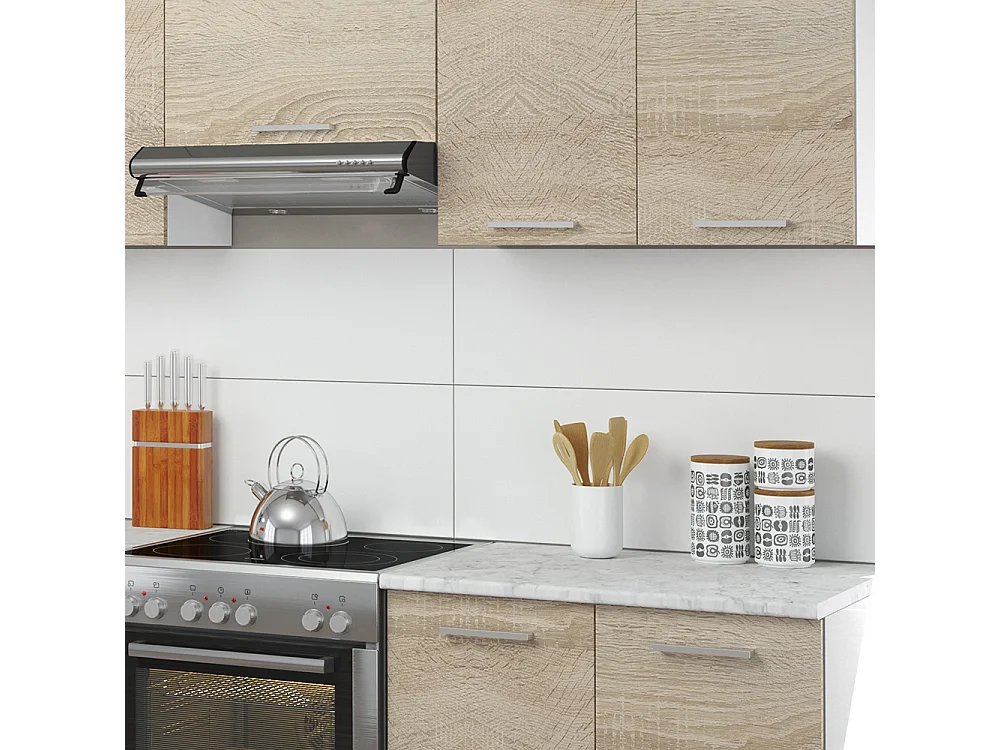 Keukenblok sonoma 270x60x81.6 raul