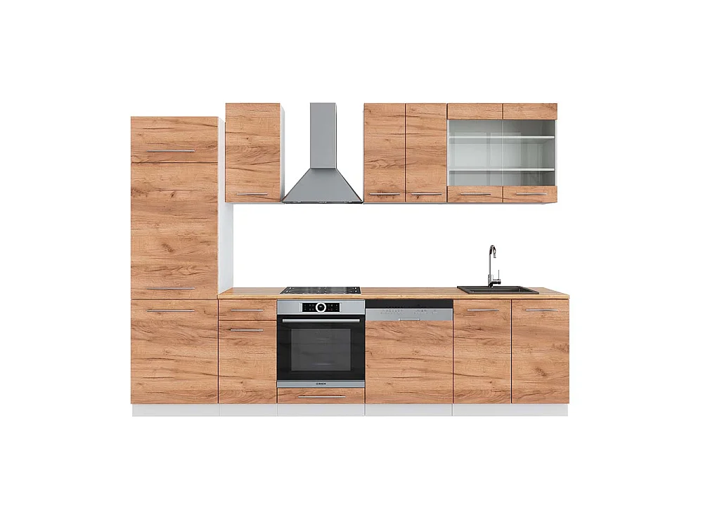 Pentry guldkraft ek/vit 300x60x81.6 fame-line