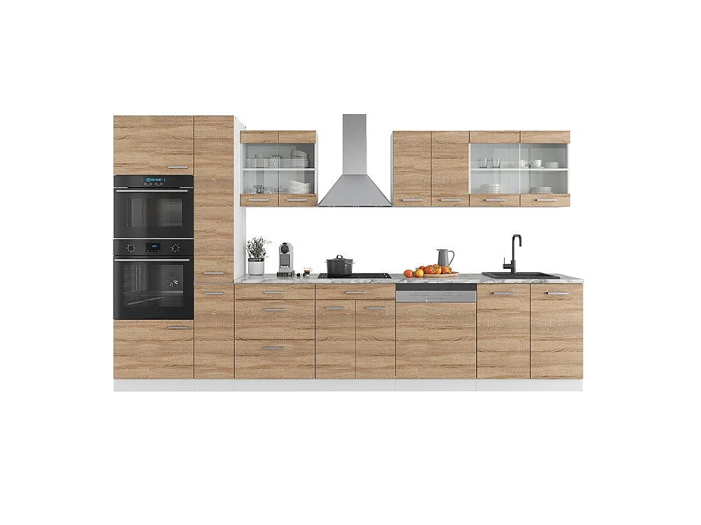 Ligne de cuisine sonoma/blanc 350x60x81.6 r-line