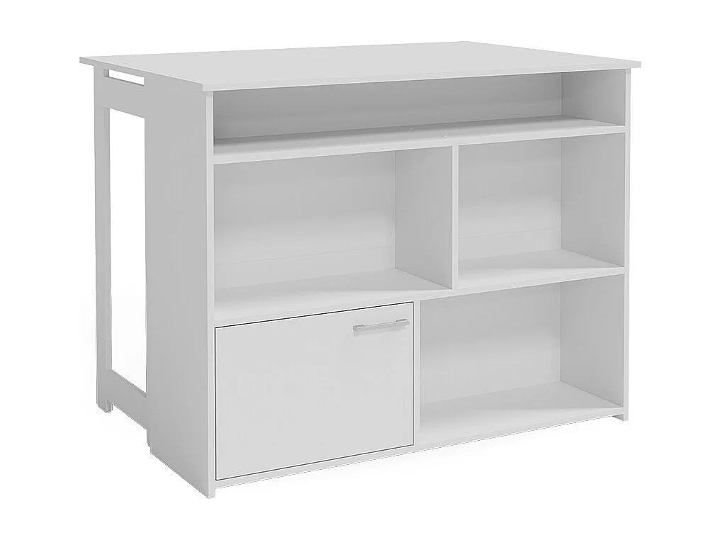 Bartisch weiß 116x37x90.5 dominic