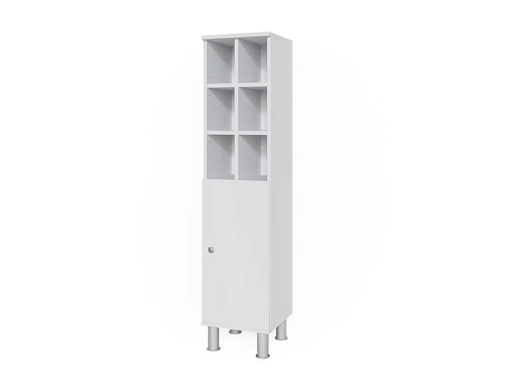 Midischrank weiß 30x30x130.6 fynn