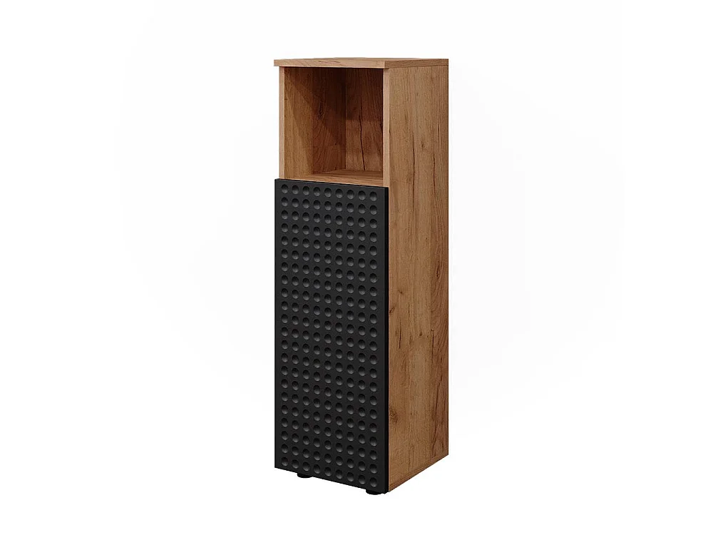 Armoire midisch anthracite à pois 30x30x95 irma