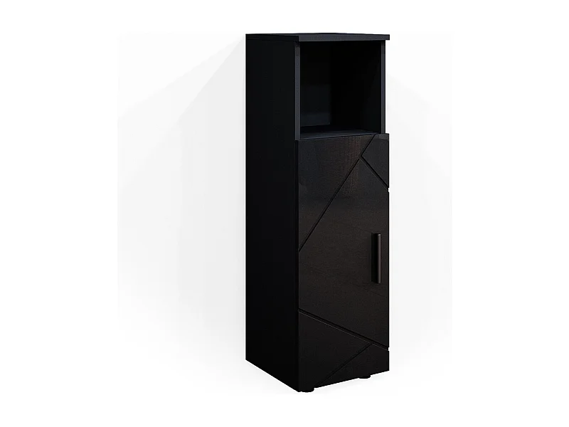 Midischrank anthrazit hochglanz 30x30x95 irma