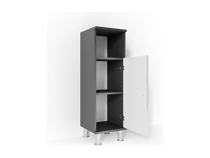 Midischrank anthrazit 30x30x95 fynn