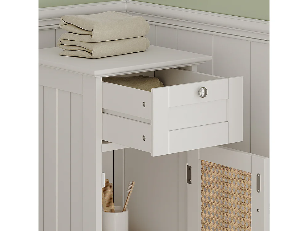 Midischrank weiß 32x30x87 rosario