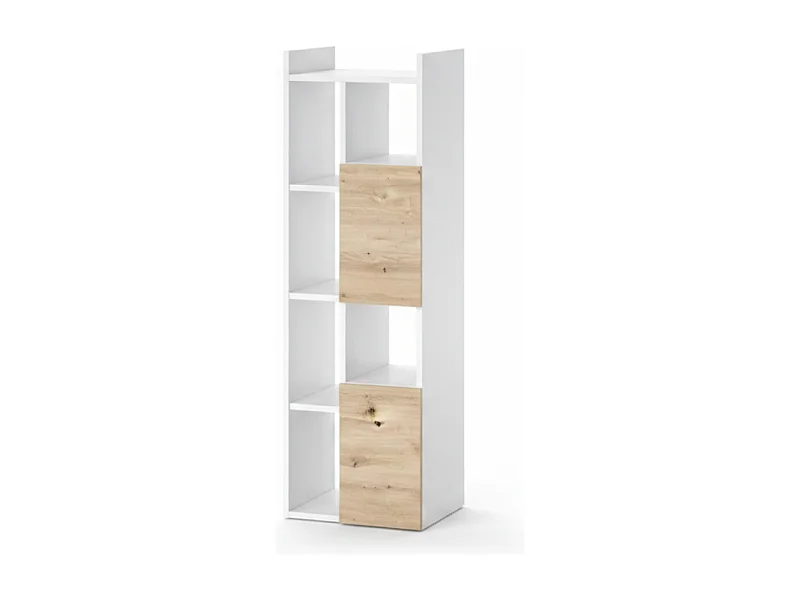Armoire de salle de bain blanc 36x36x117 alf