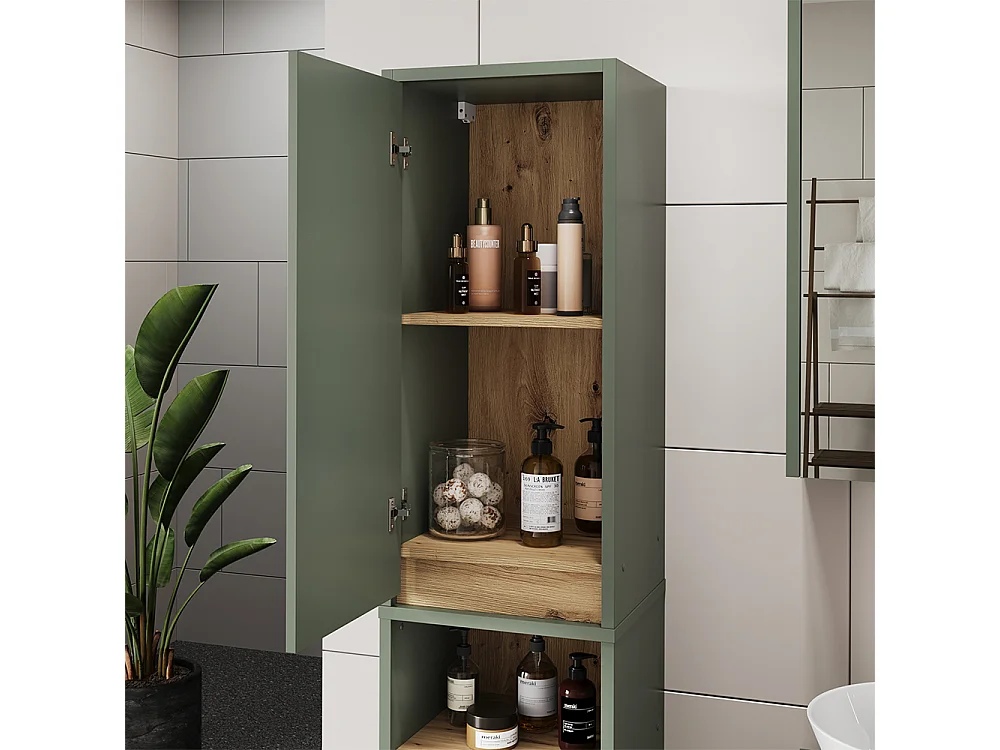 Hochschrank grün/artisan 38x33x170 viola