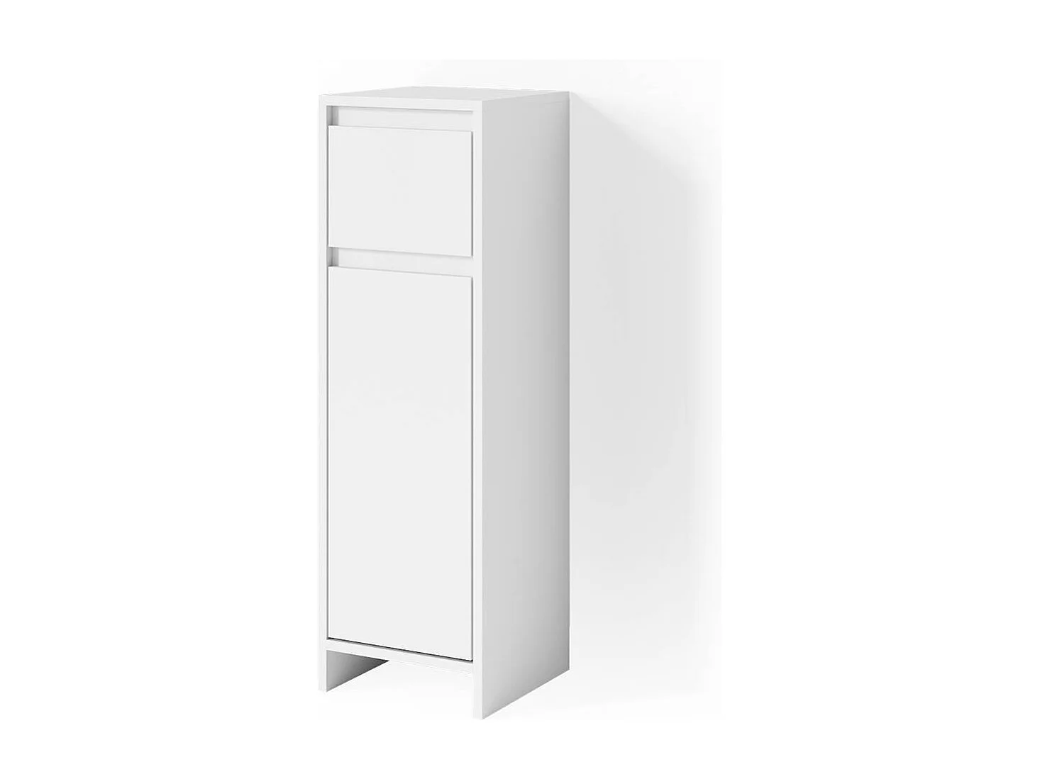 Mobiletto bagno bianco 30x30x95 emma